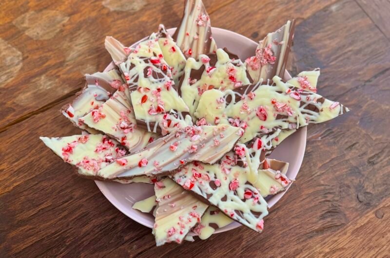 peppermint Christmas bark