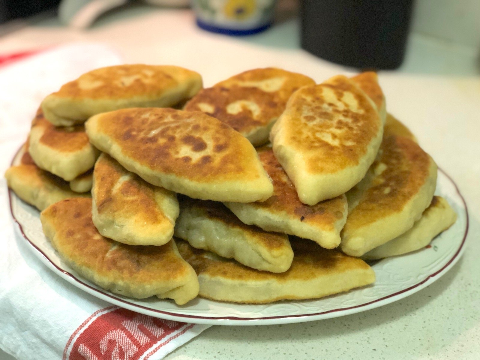 piroshki cooked and ready to eat