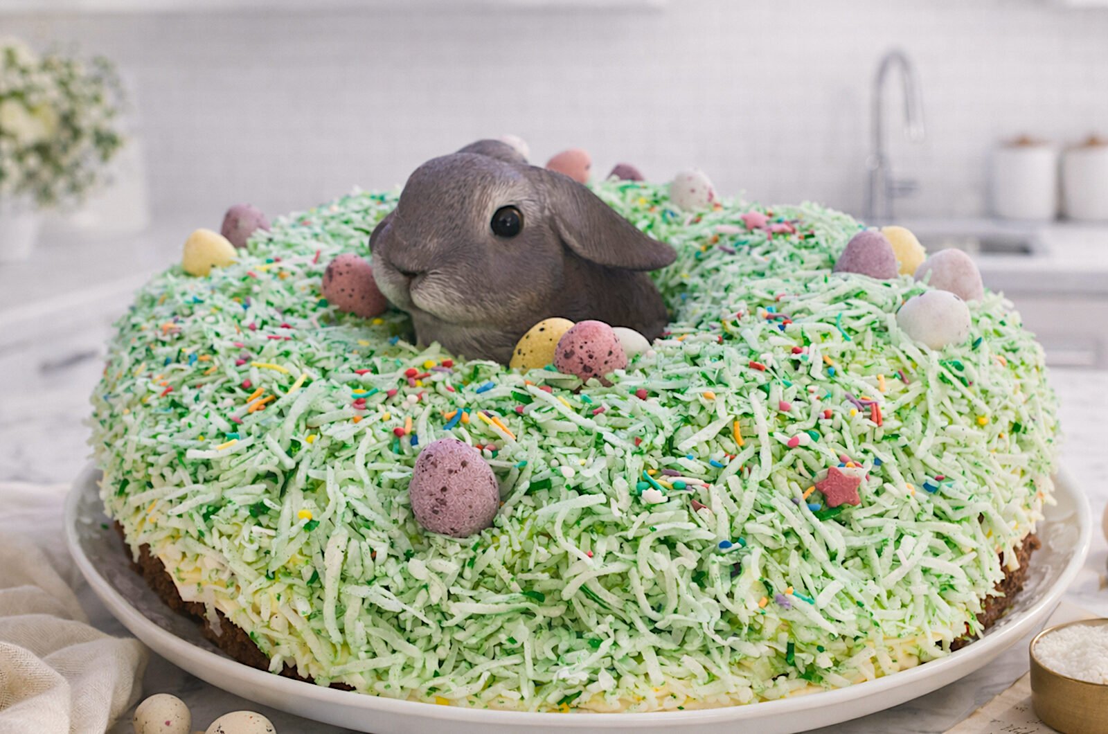 "As Cute As An Easter Bunny" Carrot Cake