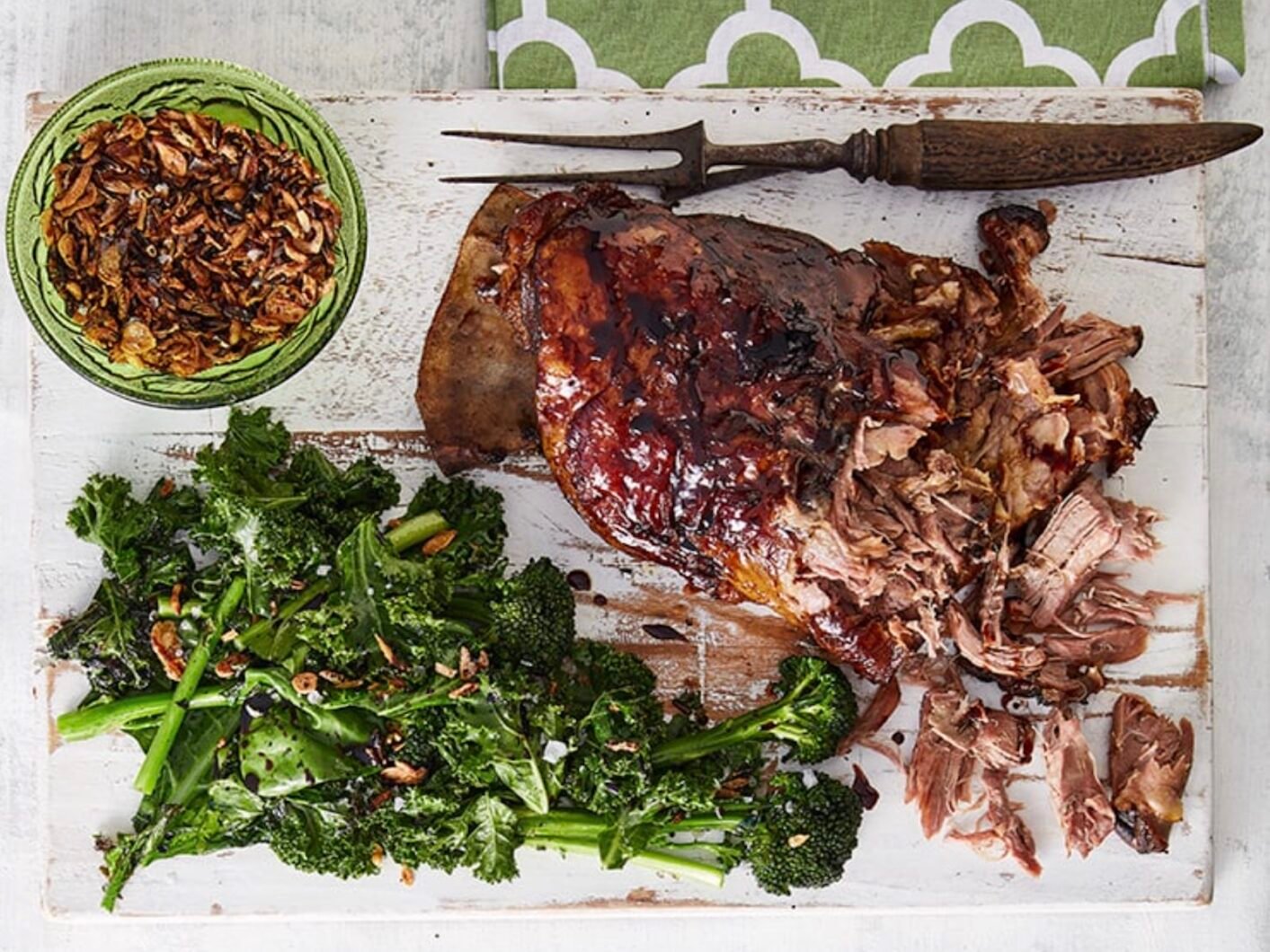 Slow Roasted Asian Lamb Shoulder